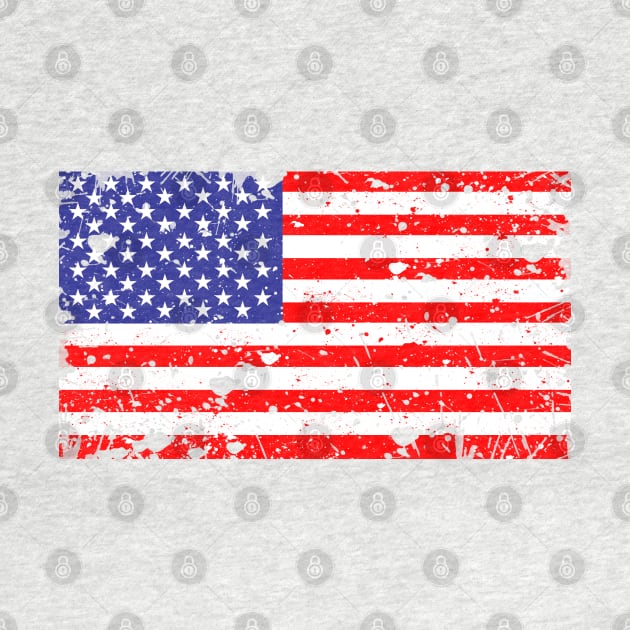 american flag by Amartwork